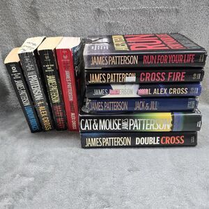 James Patterson Book Lot Hardcover & Paperback